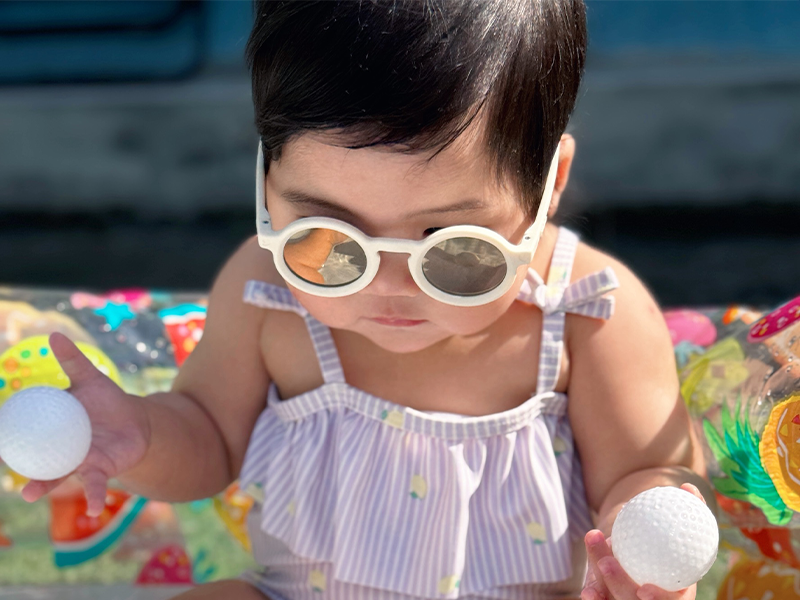 【SUNNY BABY】KiGO 兒童太陽眼鏡抗UV、防滑設計,寶寶戶外必備時尚配件