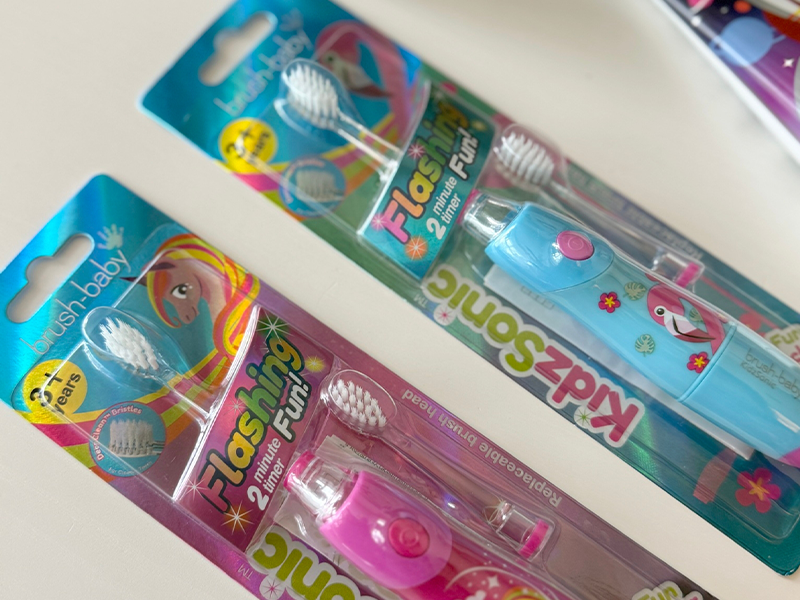 Brush Baby KidzSonic兒童聲波電動牙刷 3Y+小童