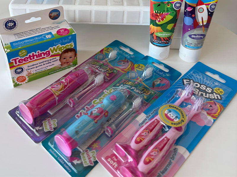 【Diana】小朋友刷牙不再吵鬧! Brush Baby兒童電動牙刷實測分享