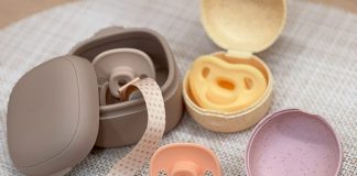 【Mango阿芒】MOYUUM 奶嘴、鏈夾、收納盒實用又高顏值，出門更輕鬆！