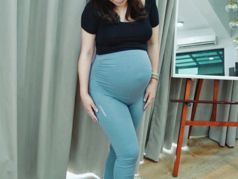Mooimom 親膚柔彈孕婦內搭褲