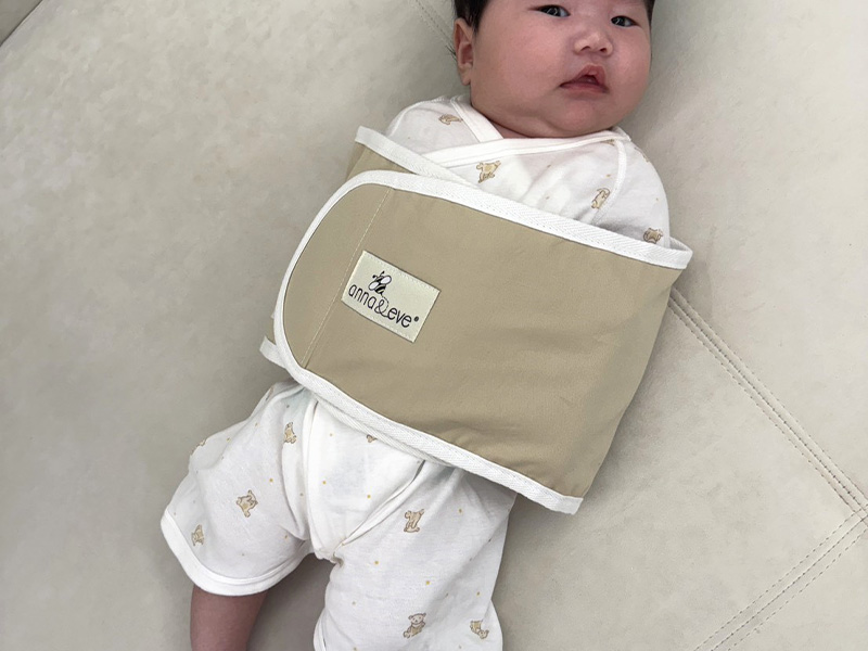 新生兒外出必備！Anna&Eve 頭頸支撐枕＆舒眠包巾