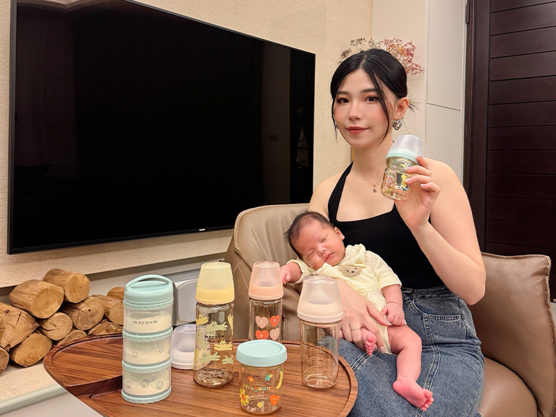 奶瓶界的質感天花板｜MOYUUM mov.aa 偏心奶瓶