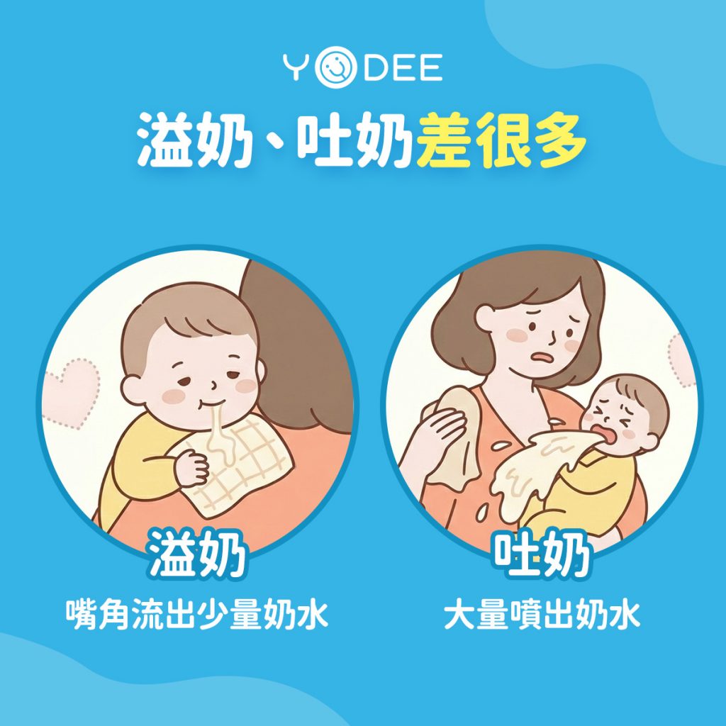 溢奶、吐奶差很多 | 優迪